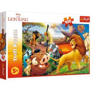 Puzzle Trefl 100el Król Lew